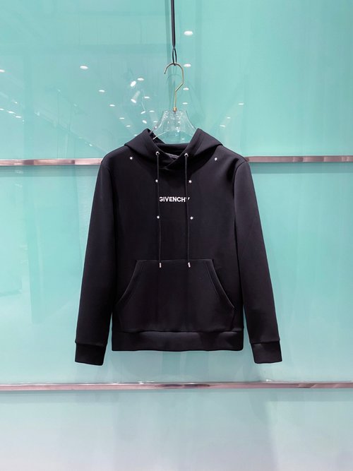 Givenchy All-Gender Air Layer Hoodie with Printed Pattern