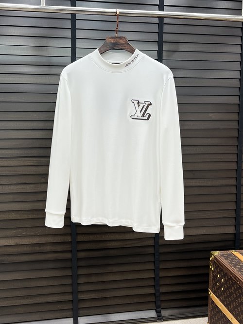 Louis Vuitton Soft Cotton Half-High Collar Base Layer