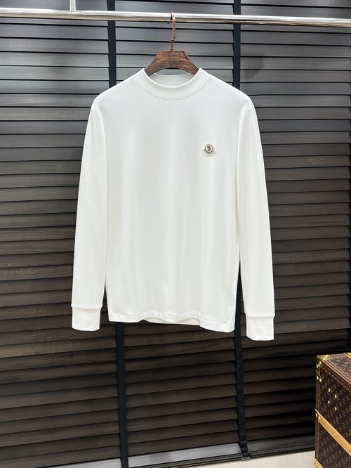 Moncler Soft Cotton Base Layer with Luxury Logo