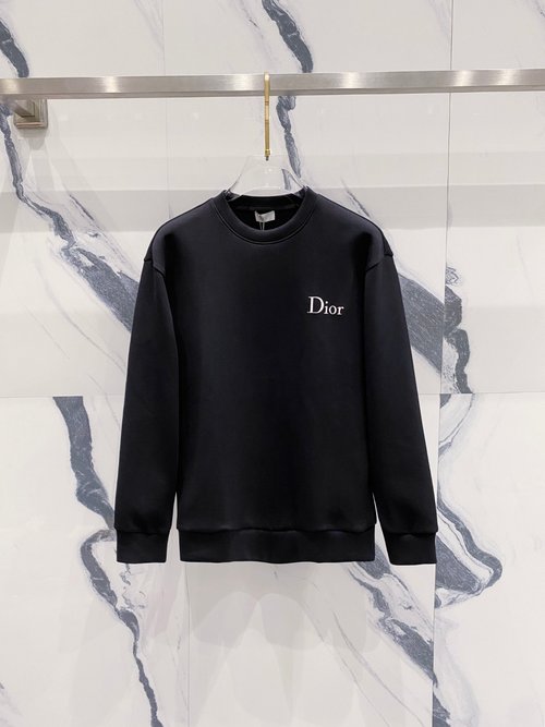 Dior Simple Round-Neck Pullover Sweater
