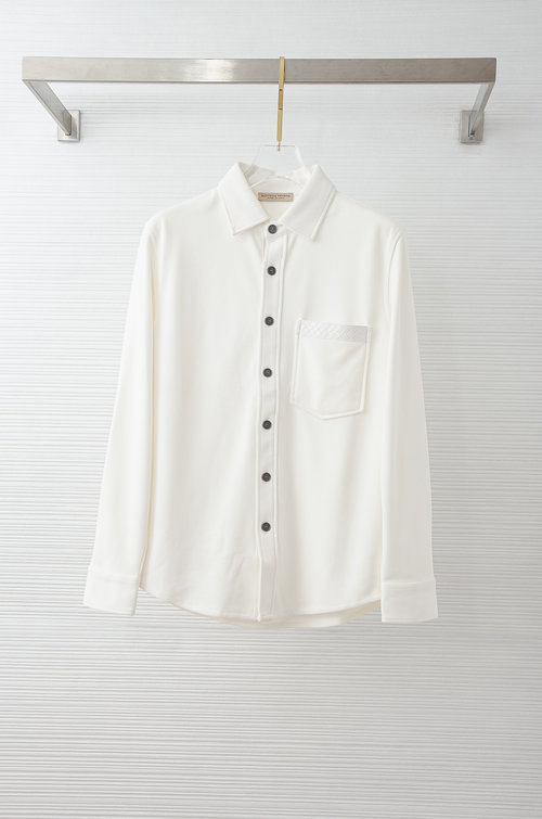 Bottega Veneta Premium Comfortable and Versatile Fleece Long-Sleeve Shirt