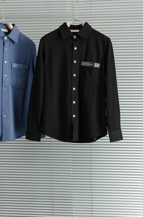 Bottega Veneta Comfortable & Versatile Fleece-lined Long-sleeved Shirt