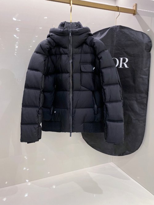 Dior Slim-fit Down Jacket with Small Logo