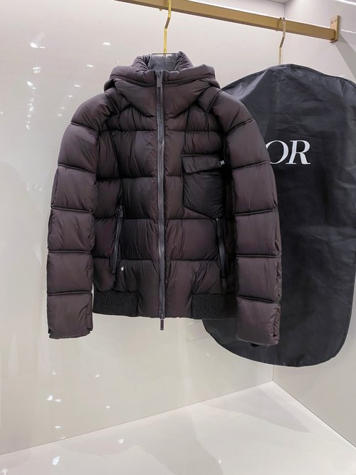 Dior Slim-fit Down Jacket with Small Logo