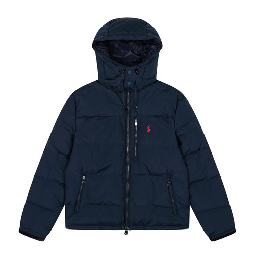 Polo Ralph Lauren Classic Embroidered Hooded Down Jacket for Couples