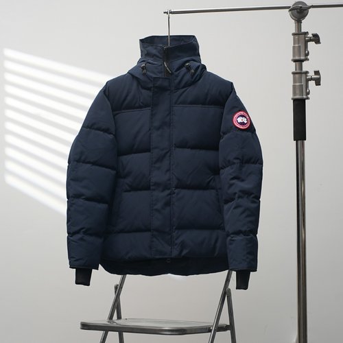 Canada Goose Factory Direct Supply Dark Blue Red Label Down Jacket