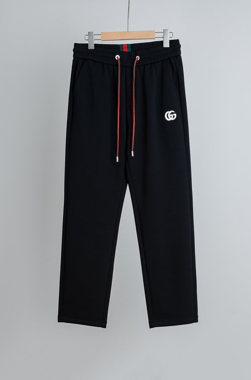 Gucci Comfortable Anti-wrinkle Straight-leg Pants