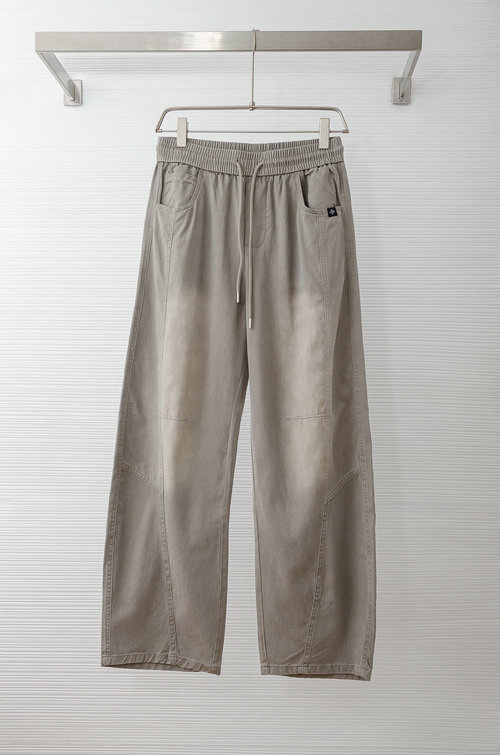 Louis Vuitton Comfortable Loose-Legged Casual Pants Made of Combed Cotton