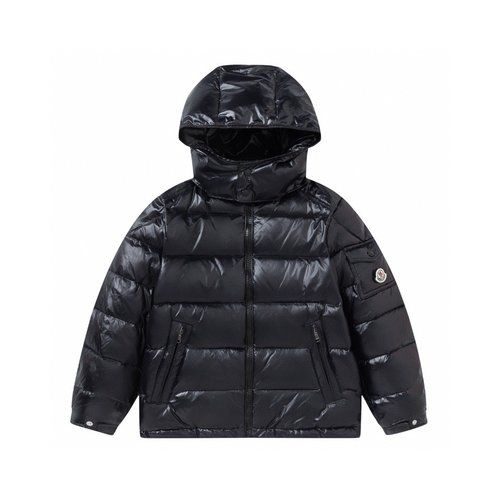 Moncler Unisex Kids Maya Winter Down Jacket, 90 White Duck Down, Teijin Nylon
