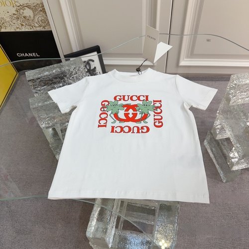 Gucci Kids Premium Cotton T-Shirt Unisex Comfortable Stylish