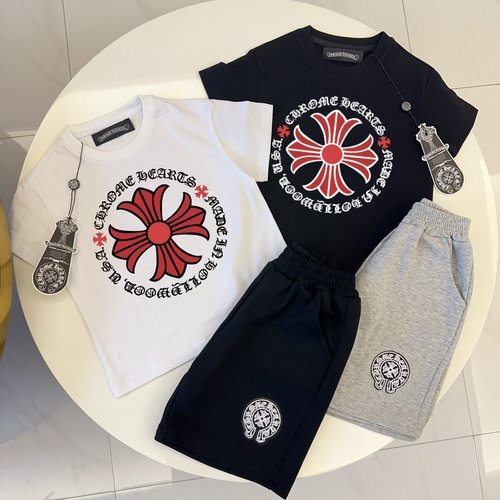 Chrome Hearts Kids Cotton Set: Comfortable & Stylish 