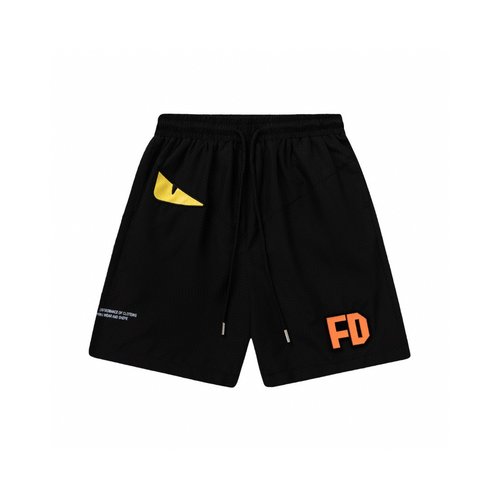 Fendi Unisex Kids Quick-Dry Monster Eyes Shorts 