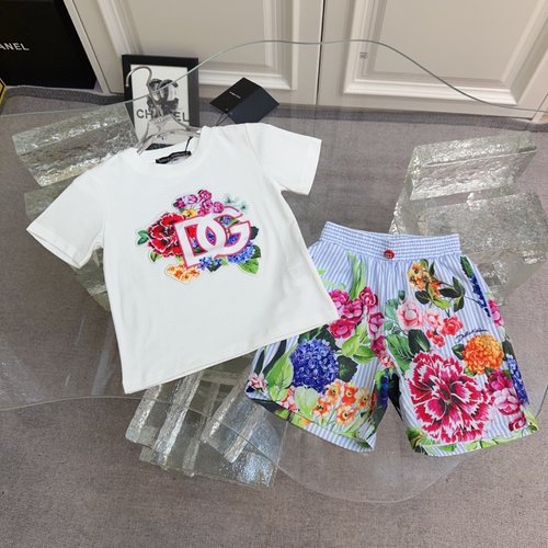 D & G Girls Premium Poly-Cotton Outfit Set