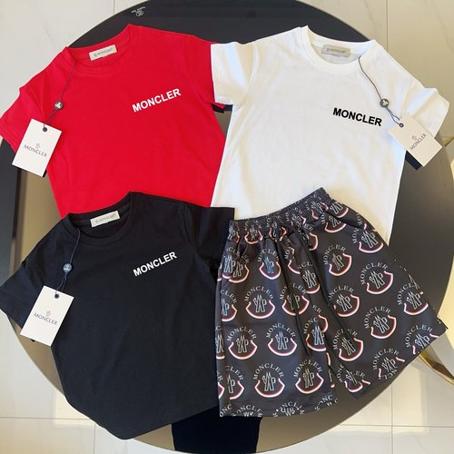 Moncler Premium Unisex Kids Cotton Set - Comfortable & Stylish 