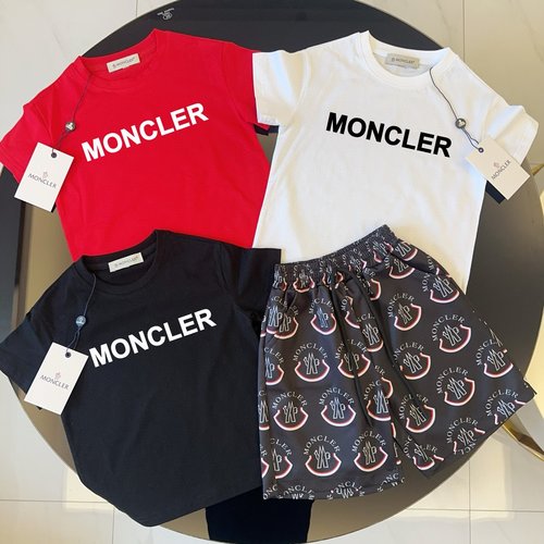 Moncler Boys & Girls Cotton Set – Comfortable & Stylish 