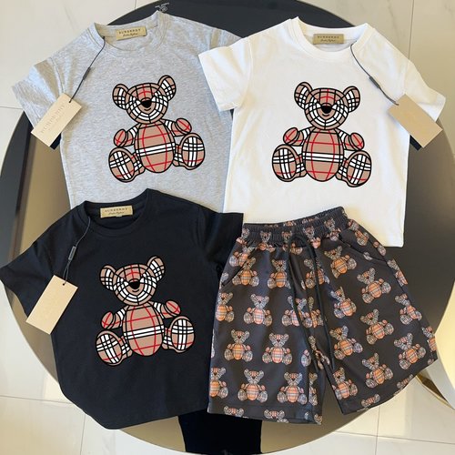 Burberry Kids Premium Cotton Set - Unisex, Comfortable & Stylish
