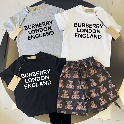 Burberry Kids Cotton 2-Piece Set Comfortable & Stylish 