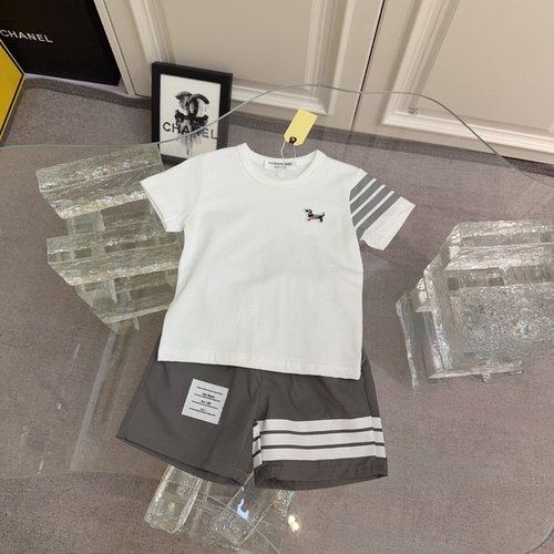 Thom Bn High-End Kids Cotton Sets (Full Print Top & Shorts)