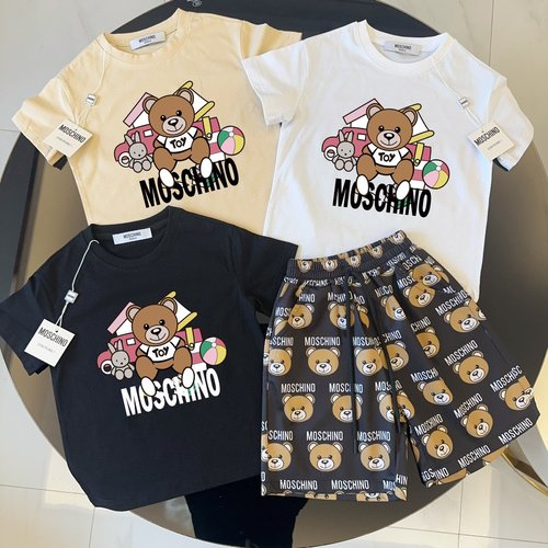 Moschino Kids Unisex Premium Cotton Set Comfortable & Stylish