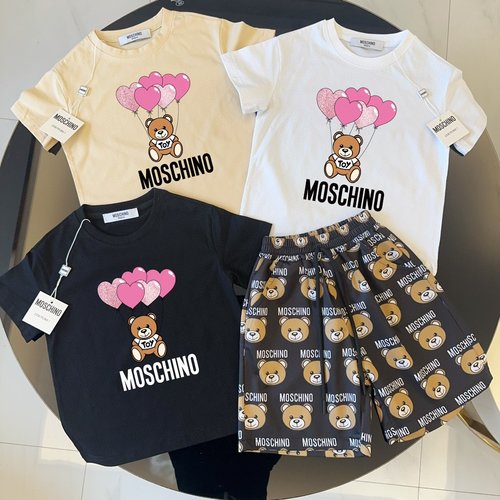 Moschino Kids Cotton High-End Set, Comfortable & Stylish