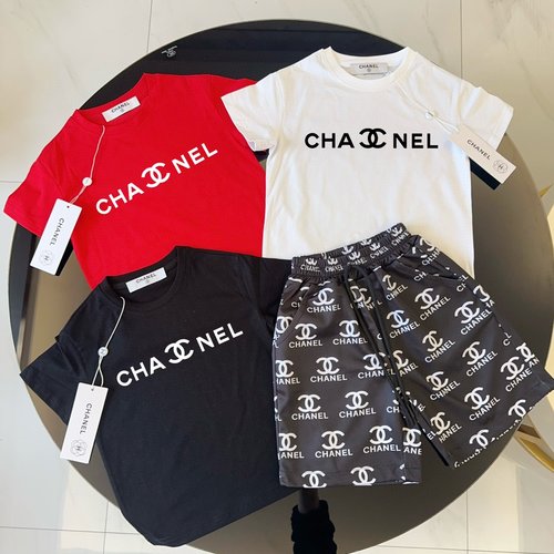 Chanel High-End Kids Cotton Set (Boys & Girls) - Comfortable & Stylish