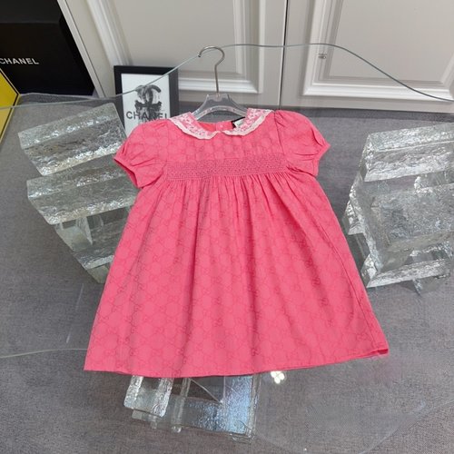 Gucci Girls Jacquard Dress - Comfortable & Stylish