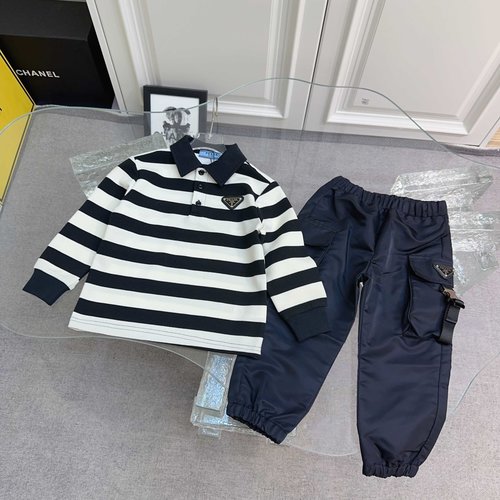 Prada Kids Cotton Set for Boys & Girls, Comfortable & Stylish