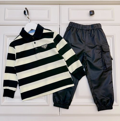 Prada Kids Premium Cotton Set - Comfortable & Stylish