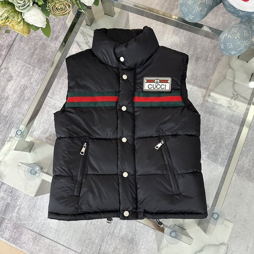 Gucci Unisex Kids High-End Comfortable Cotton-Padded Vest