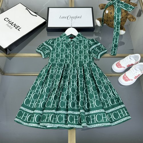 Chanel Girls Premium A-Line Dress, Comfortable & Stylish