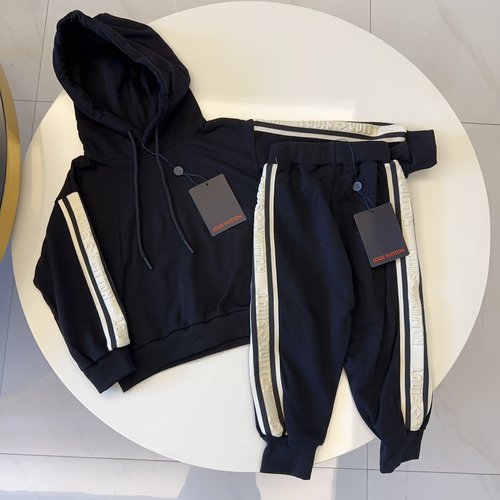 LV Boys & Girls Cotton Outfit Set, Comfortable & Stylish 