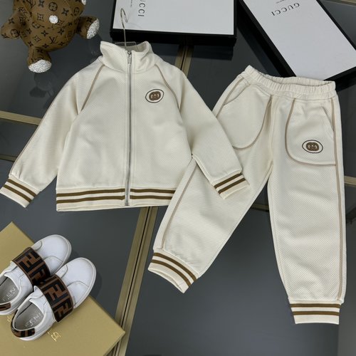 Gucci High-End Kids Cotton Set Comfortable & Stylish