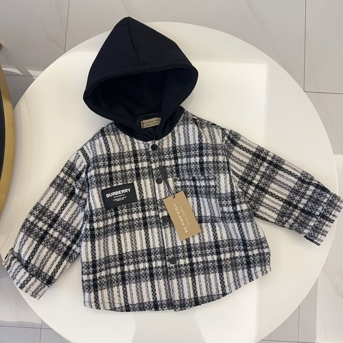 Burberry Unisex Kids Premium Knit Padded Jacket Soft & Stylish 