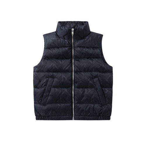 Dior Kids Down Vest with Classic Pattern, Water-Repellent & Warm