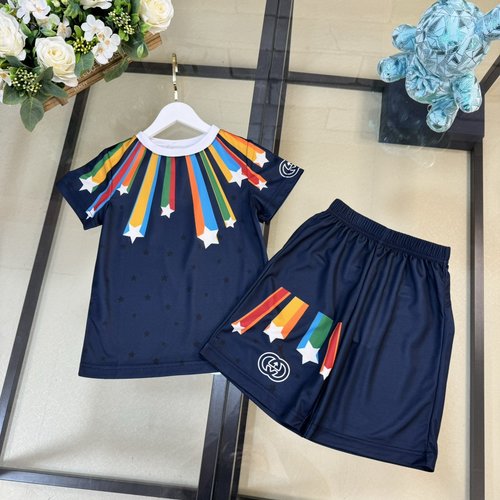 Gucci High-End Kids Sporty Mesh Set - Lightweight & Breathable