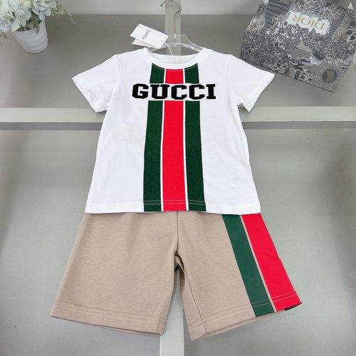 Gucci Kids Cotton Set for Boys & Girls, Comfortable & Stylish 