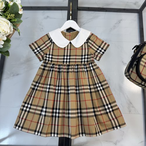 Burberry Kids Classic Plaid Cotton Clothing 