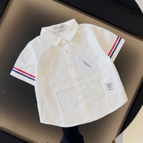 Thom Bn Premium Kids Cotton Dress Shirts for Boys & Girls