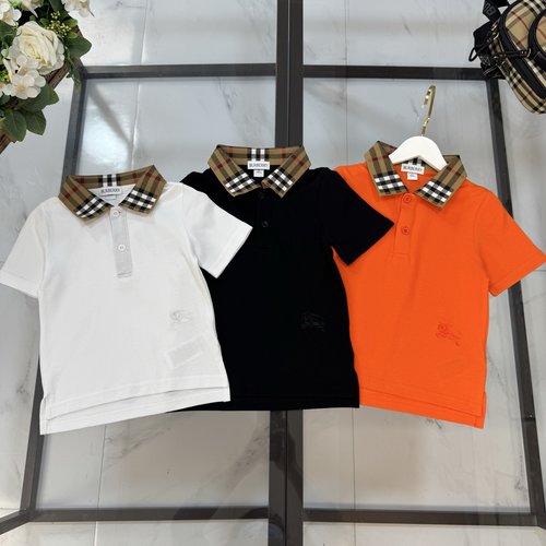 Burberry Unisex Kids Premium Comfy Cotton Polo