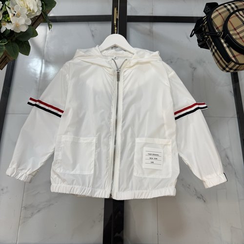 Thom Bn Kids Unisex Waterproof UV-Protective Breathable Sun Jacket