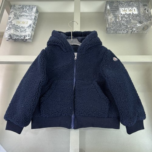 Moncler Unisex Kids Premium Fleece Jacket Warm & Stylish