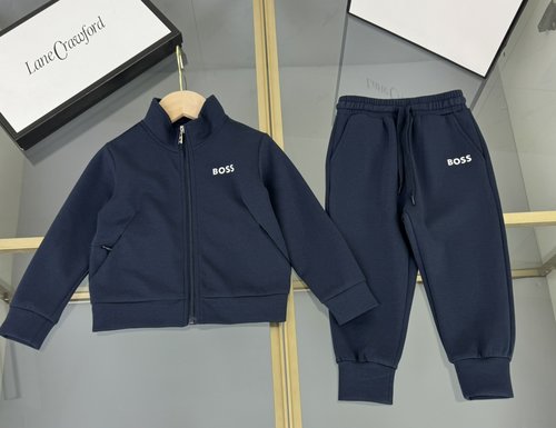 Boss Unisex Kids Set - Premium Cotton Logo Design, Comfortable & Stylish