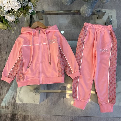 Gucci Unisex Kids Cotton Set Comfortable & Stylish