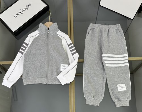 Thom Bn Unisex Kids Striped Cotton Set, Comfortable & Stylish 