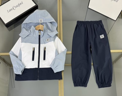Chanel High-end Unisex Kids Outfit Set 