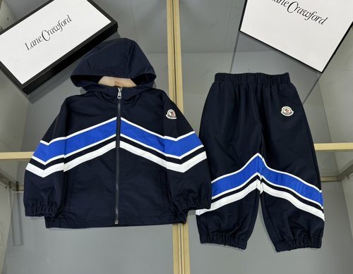 Moncler Kids Premium Co-ord Set Custom Woven Cotton