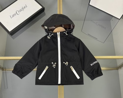 Burberry Kids Premium Unisex Trench Coat - Comfortable & Stylish