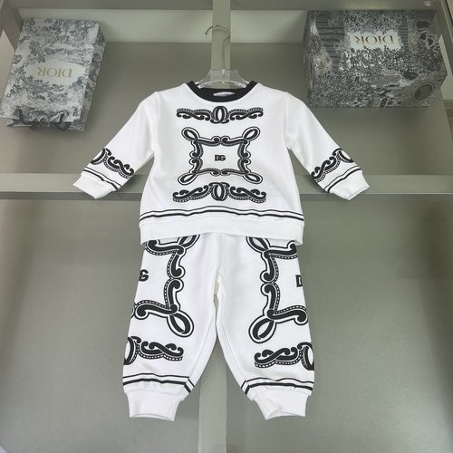 D & G Premium Kids Outfits 100 Cotton Eco-Print Comfortable Stylish