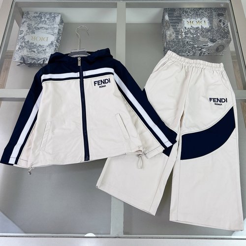 Fendi Premium Woven Kids Set 