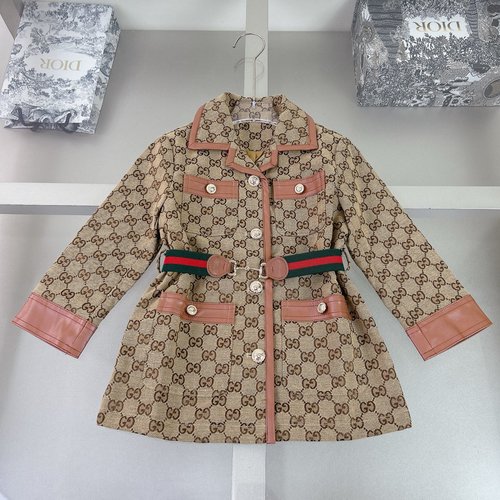 Gucci Kids Unisex Cotton Jacket, Comfortable & Stylish
